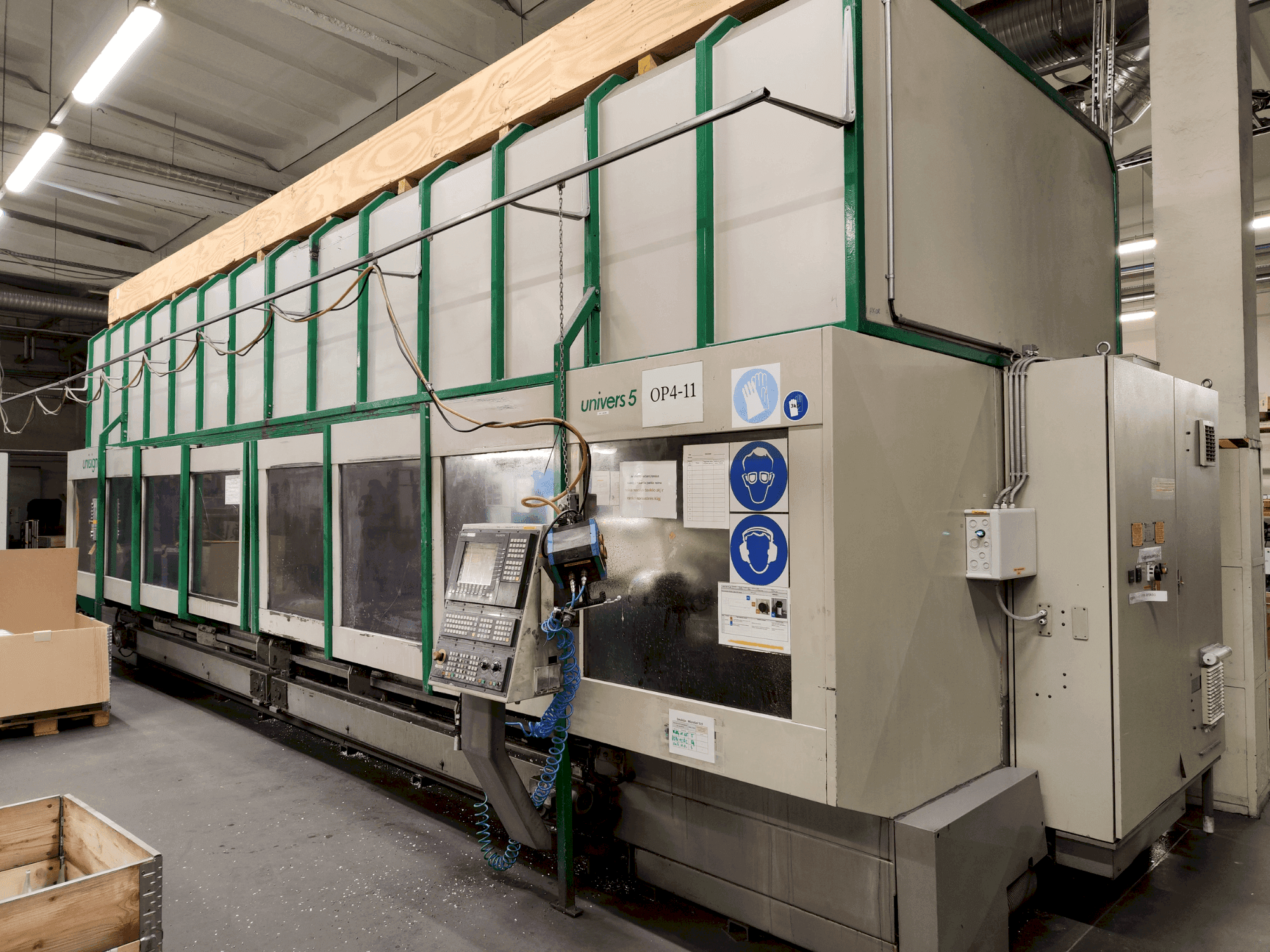 Unisign UNIVERS 5 Mašinos vaizdas iš priekio