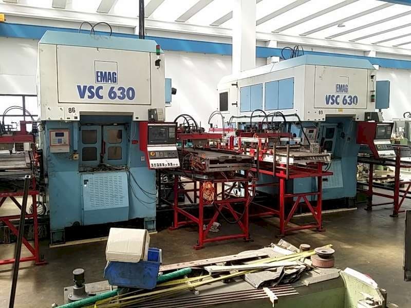 EMAG VSC 630 Mašinos vaizdas iš kairės pusės