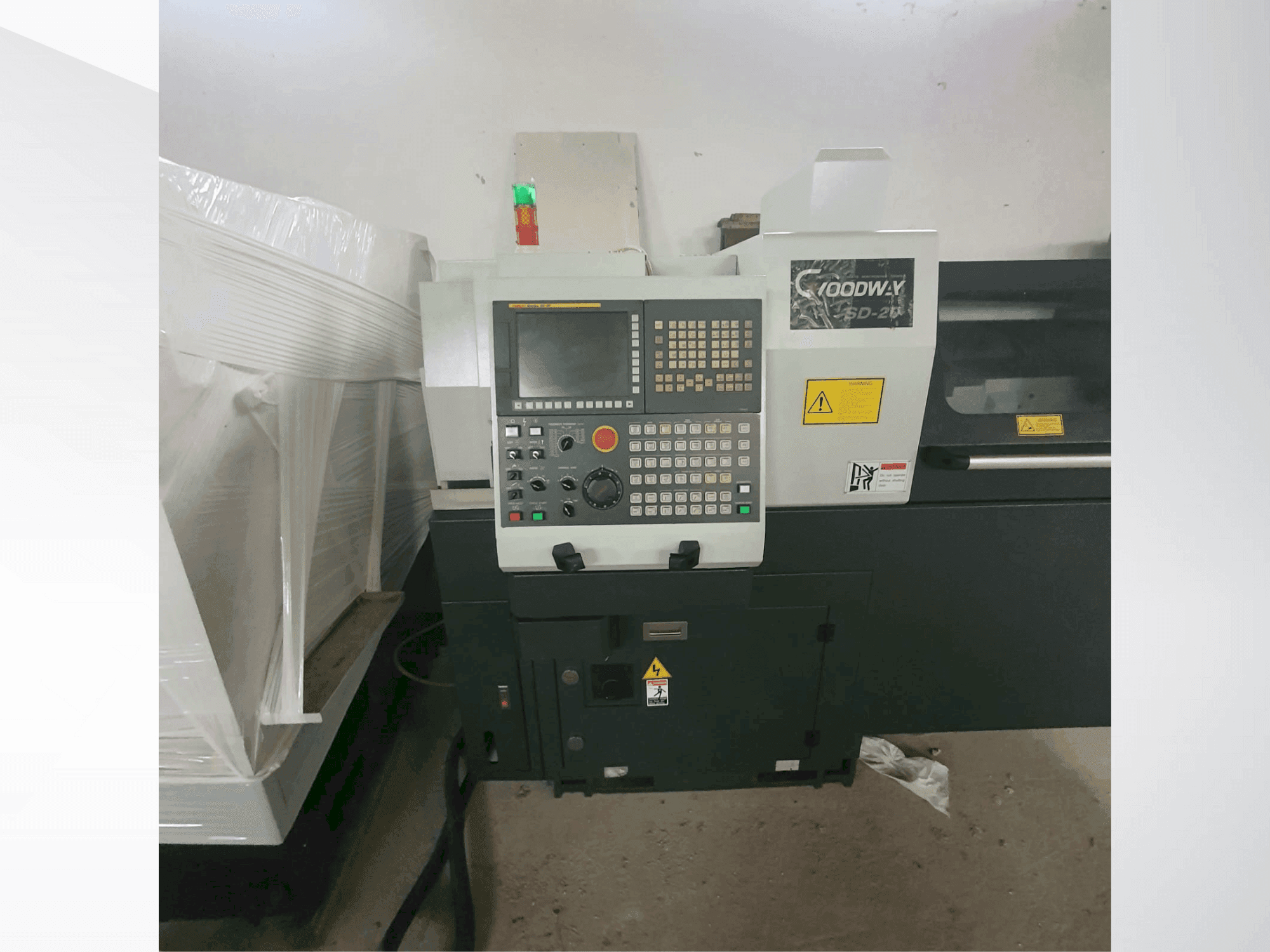 Goodway SD 20 Mašinos vaizdas iš priekio