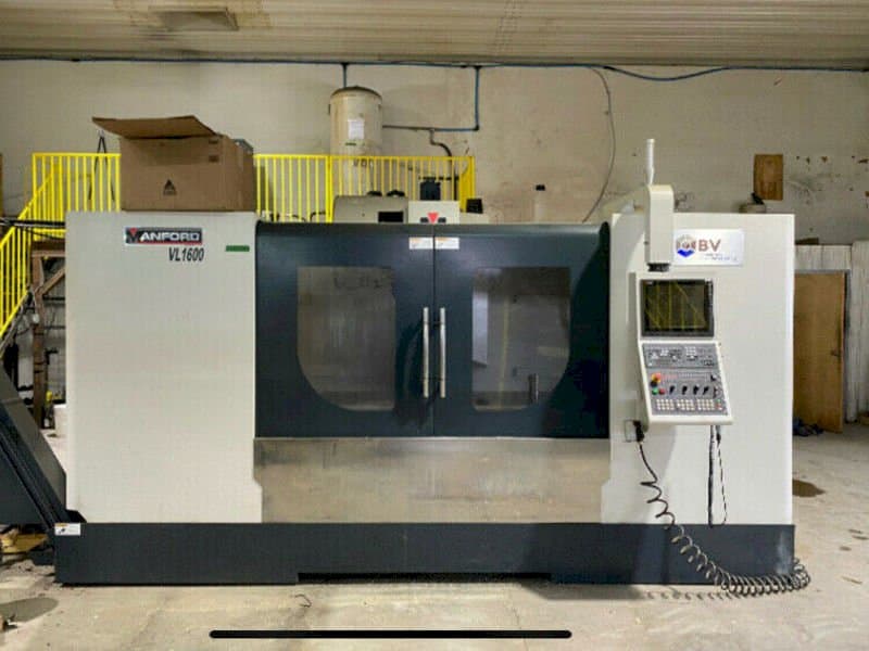 Manford VMC VL-1600 Mašinos vaizdas iš priekio