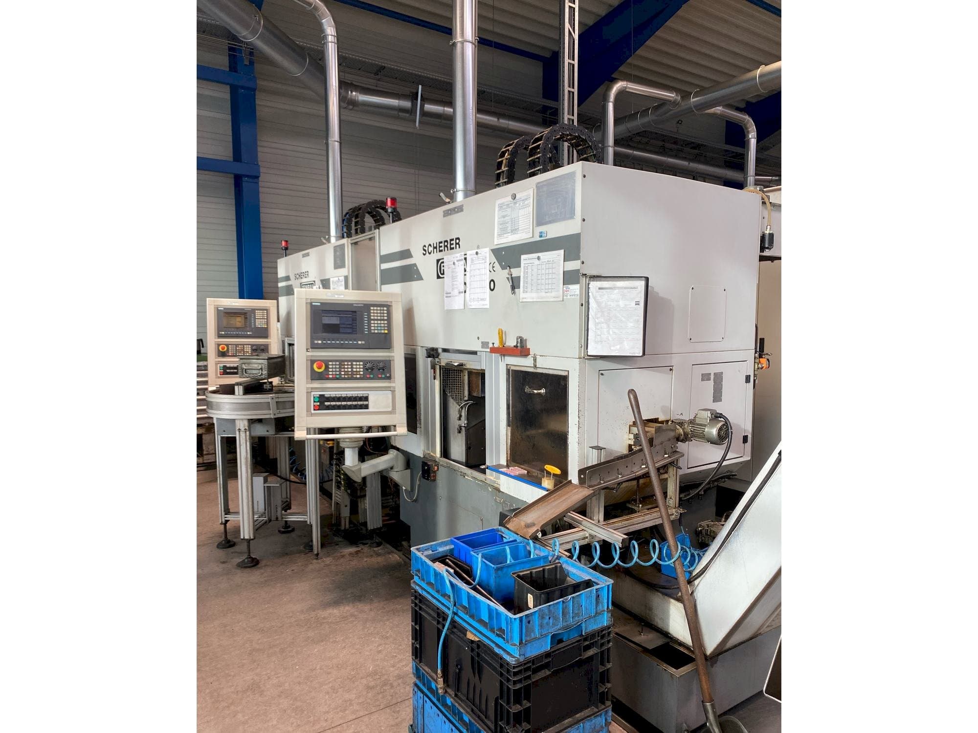 Scherer - Feinbau VDZ 100 Mašinos vaizdas iš priekio