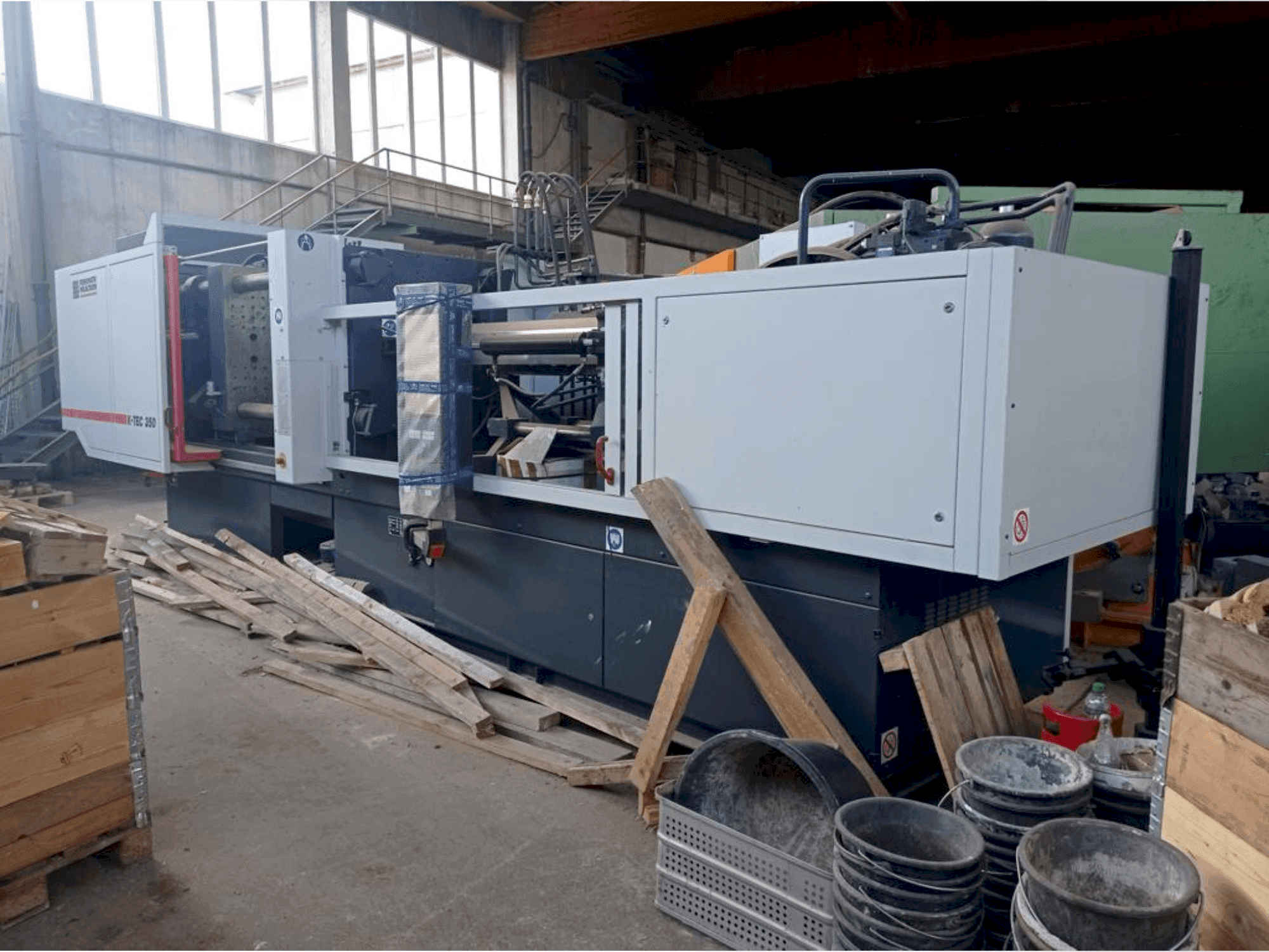 FERROMATIK K-Tec 350 S/2F Mašinos vaizdas iš priekio