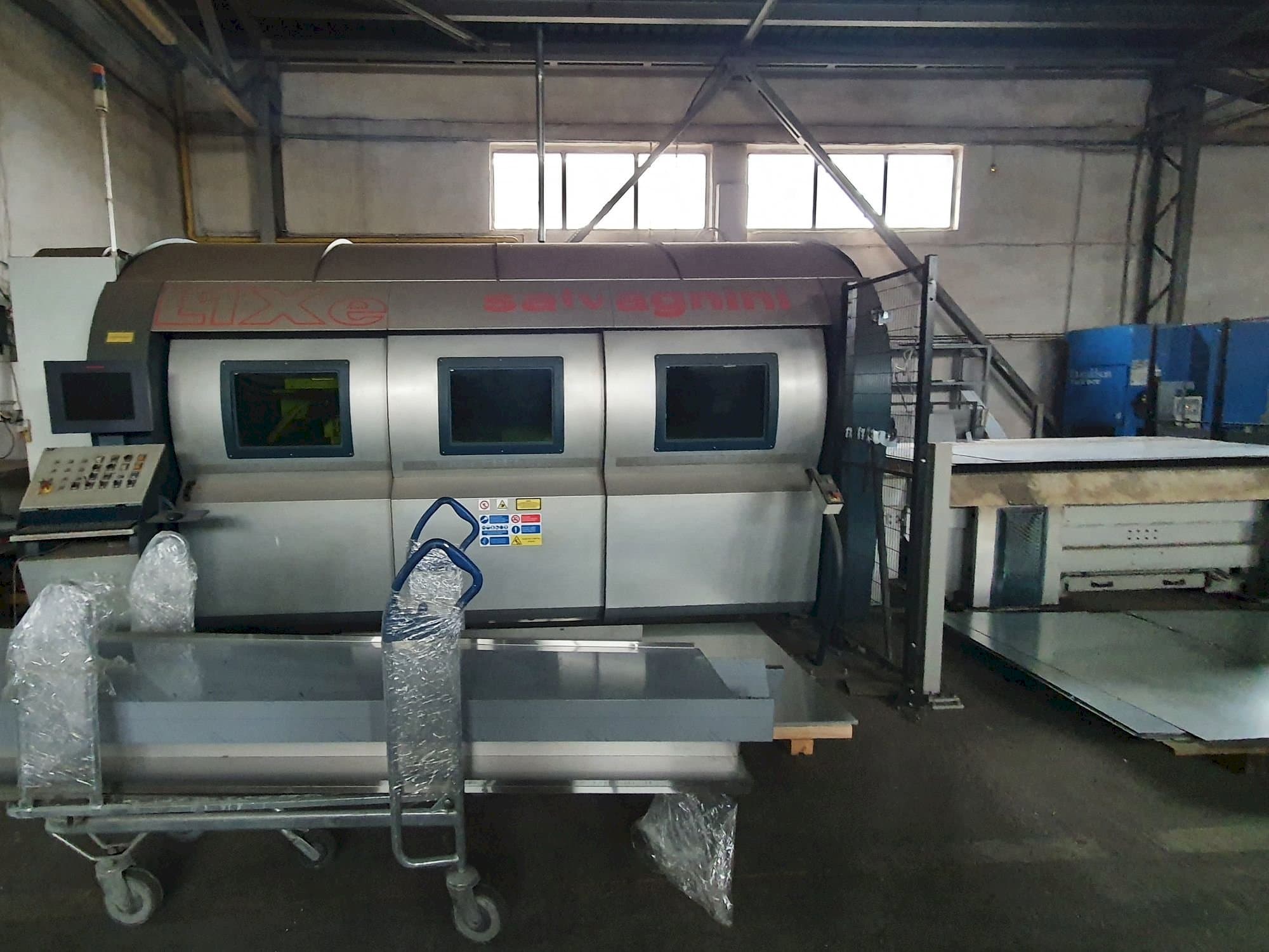 Salvagnini L1X Mašinos vaizdas iš priekio