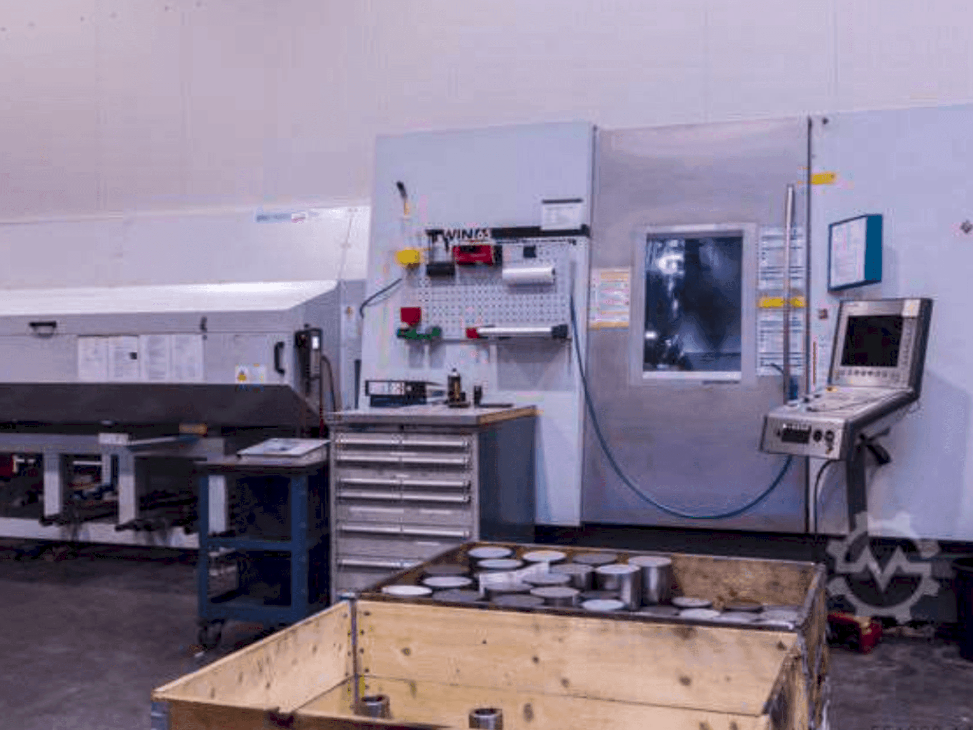 DMG Gildemeister Twin 65 (2004) Mašinos vaizdas iš priekio