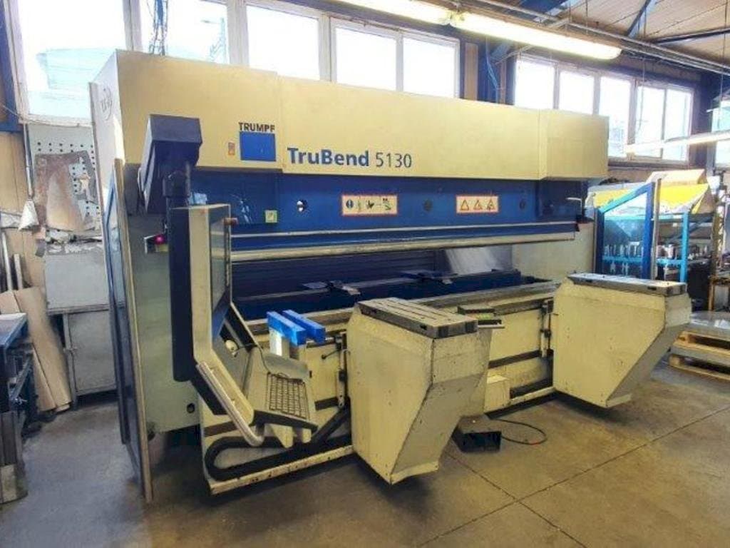 Trumpf TruBend 5130 Mašinos vaizdas iš priekio