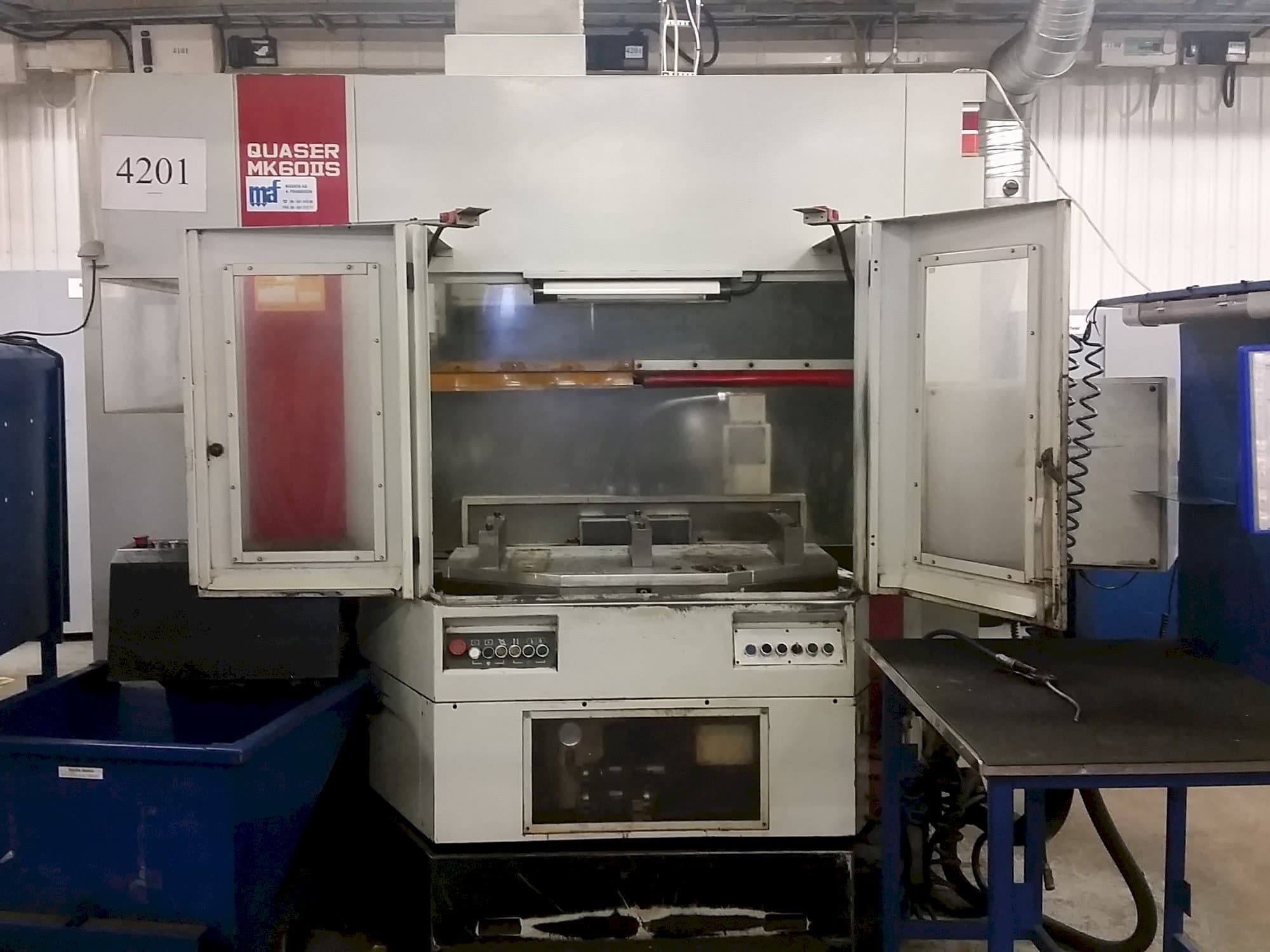 Quaser MK60 IIS Mašinos vaizdas iš priekio