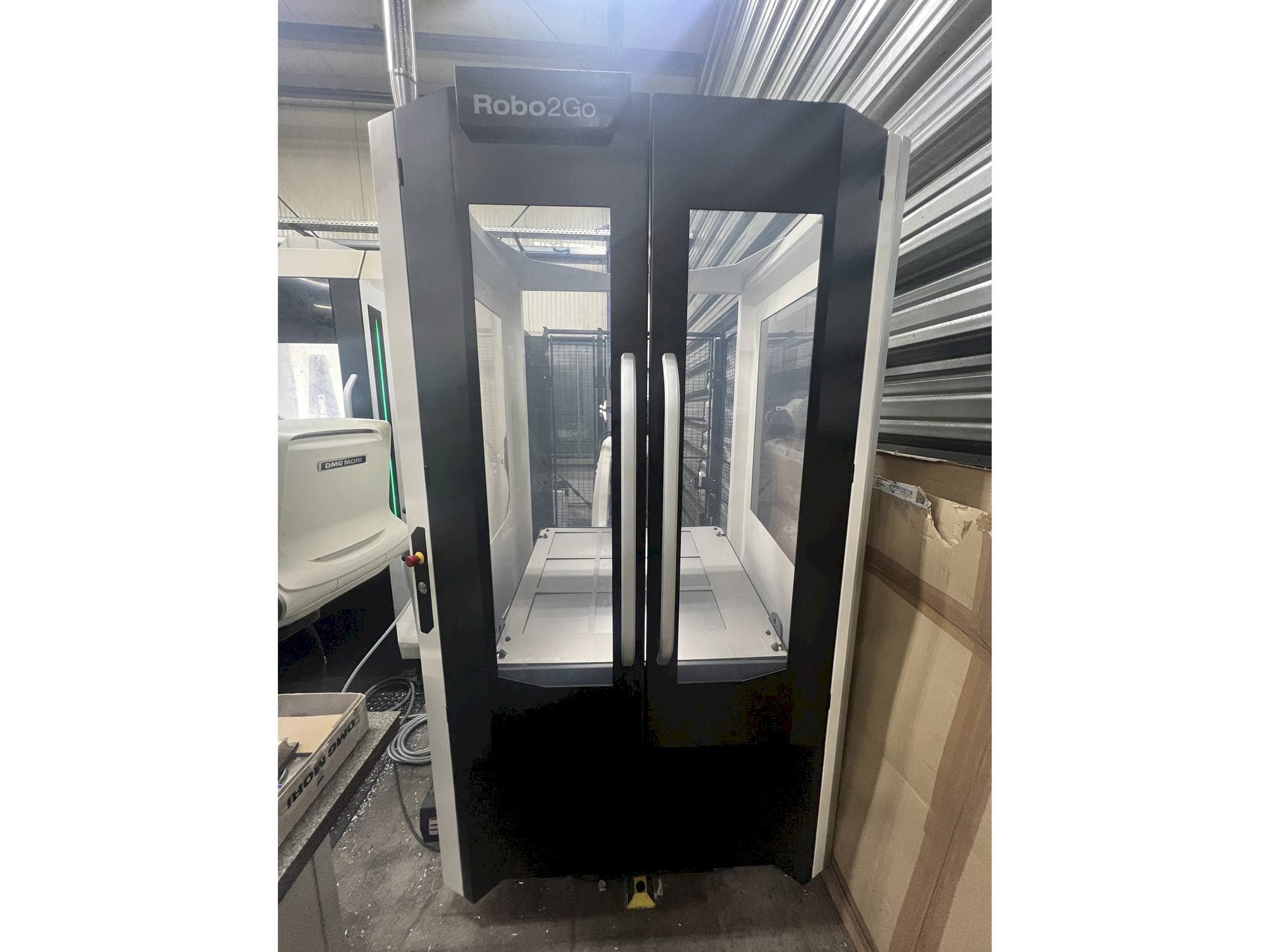 DMG Robo2Go Mašinos vaizdas iš priekio