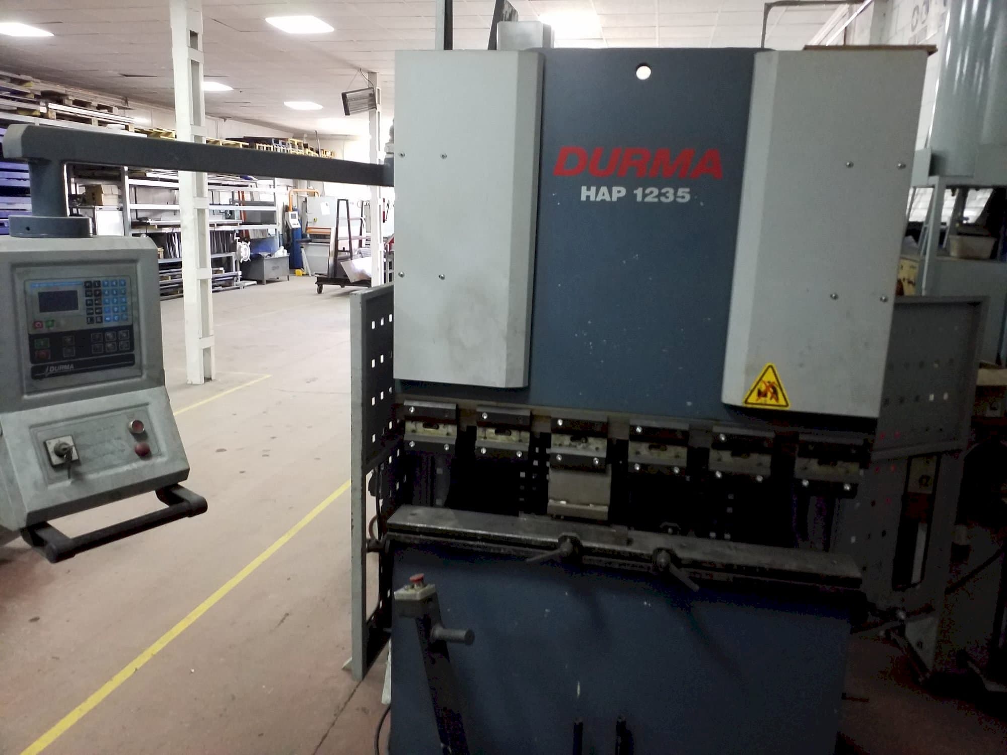 Durma HAP-1235 Mašinos vaizdas iš priekio