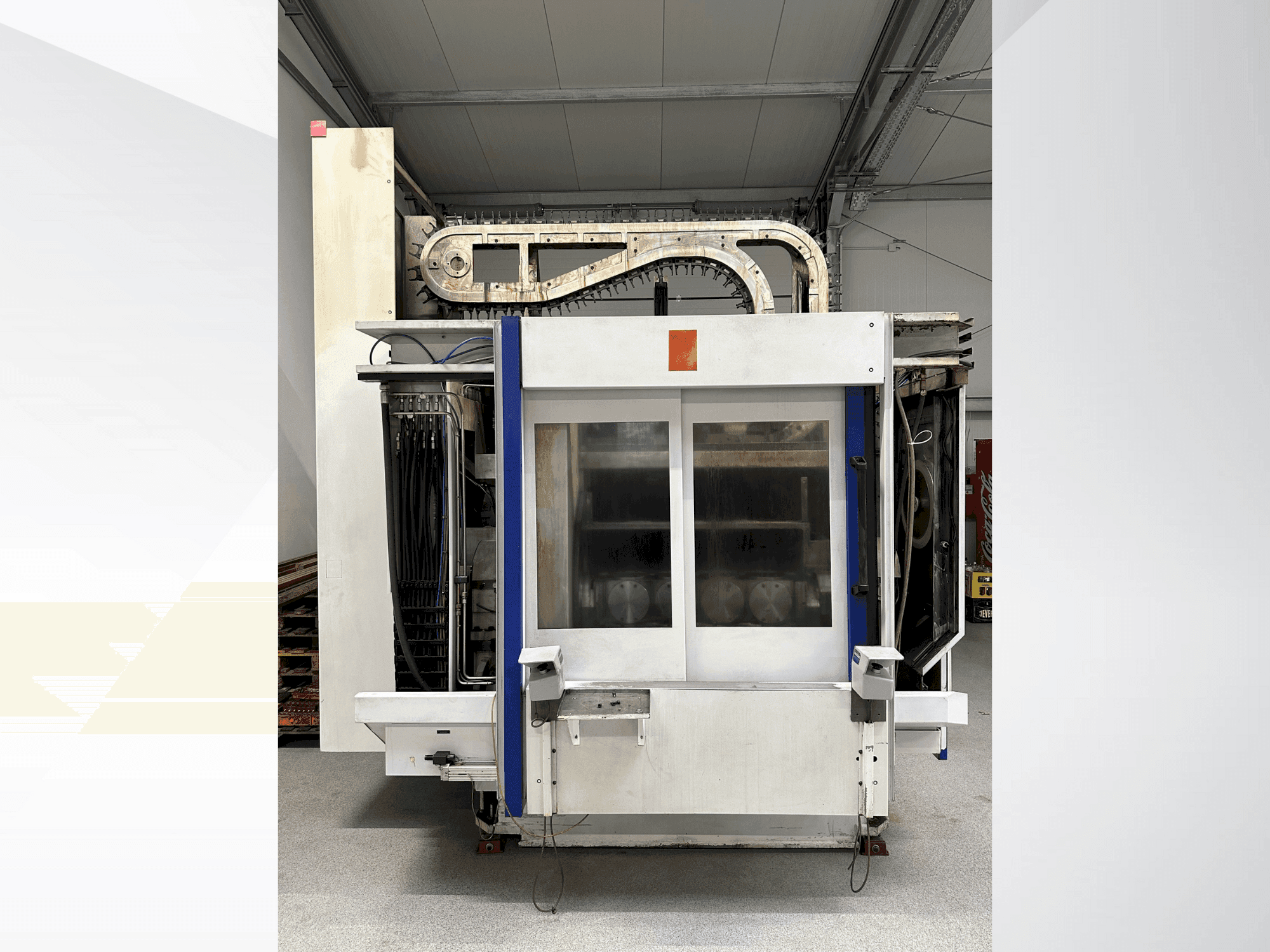 SW BA 400-4 Mašinos vaizdas iš priekio