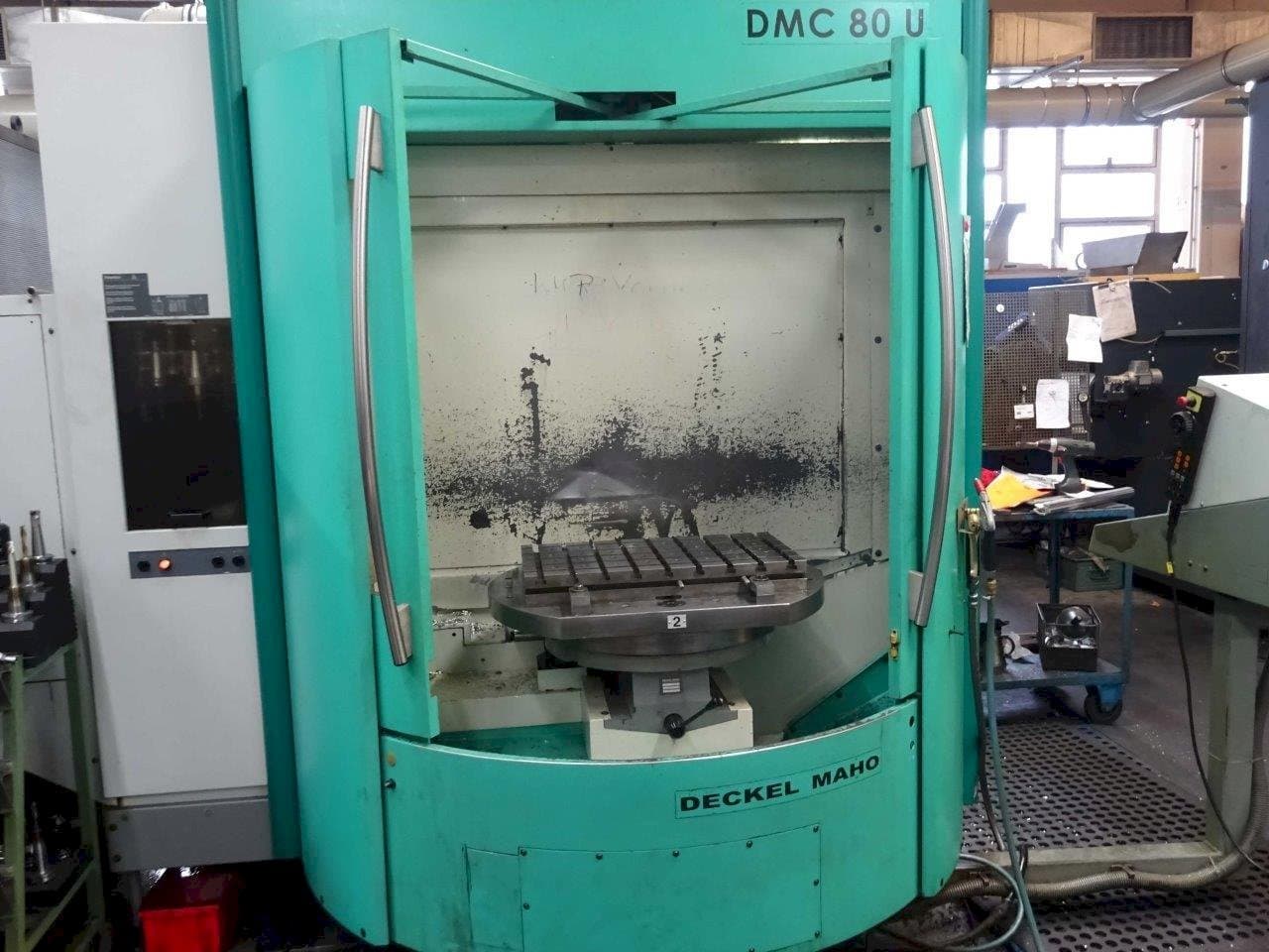 DECKEL Maho DMC 80 U Mašinos vaizdas iš priekio
