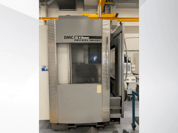 DECKEL MAHO DMC 75 V Linear Mašinos vaizdas iš priekio
