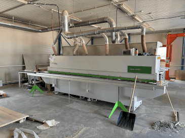 BIESSE Jade 240 Mašinos vaizdas iš priekio