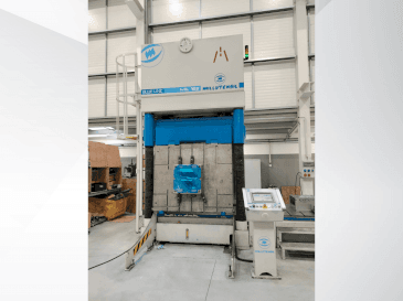 MILLUTENSIL MIL 163 Mašinos vaizdas iš priekio