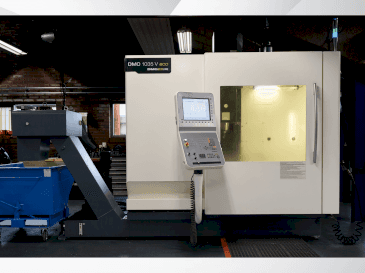 DMG MORI DMC 1035V Mašinos vaizdas iš priekio