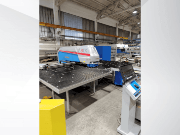 Euromac STX FLEX 12 1500/22-2500 Mašinos vaizdas iš priekio