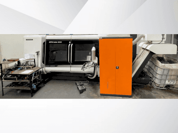 DMG MORI CTX 2000 Mašinos vaizdas iš priekio