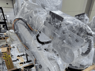 ABB IRB 4600-45/2.05 Mašinos vaizdas iš priekio