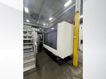 Netstal EVOS 5500-2900 Speed Mašinos vaizdas iš priekio