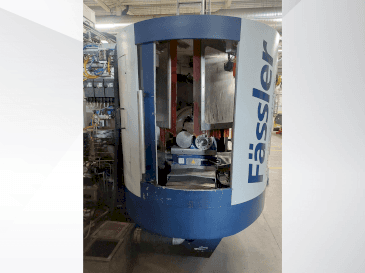 FASSLER HMX 400 Mašinos vaizdas iš priekio
