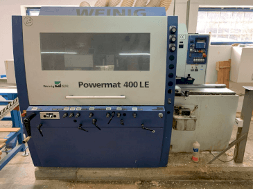 WEINIG / DIMTER POWERMAT 400LE Mašinos vaizdas iš priekio