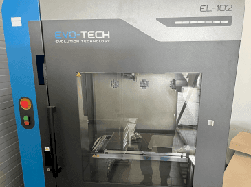 EVO-tech EL-102 V2 Mašinos vaizdas iš priekio