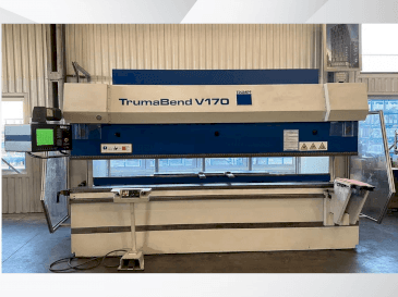 TRUMPF Trumabend V170 Mašinos vaizdas iš priekio