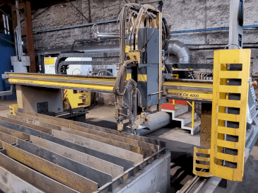 ESAB Combirex DX 4000 Mašinos vaizdas iš priekio