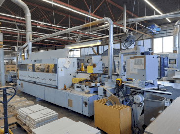 HOMAG Optimat KL 78/A20/S2/Z Mašinos vaizdas iš priekio