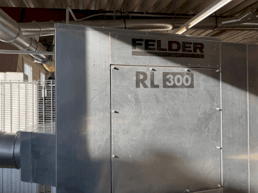 FELDER FELDER RL 300 Mašinos vaizdas iš priekio
