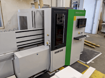 BIESSE BREMA EKO 2.1 Mašinos vaizdas iš priekio