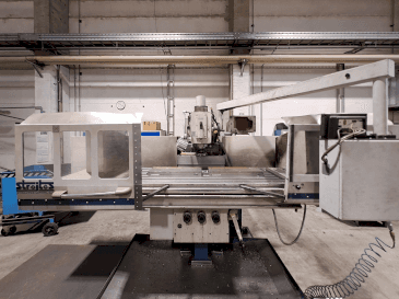 TOS FGS63T Plus Mašinos vaizdas iš priekio