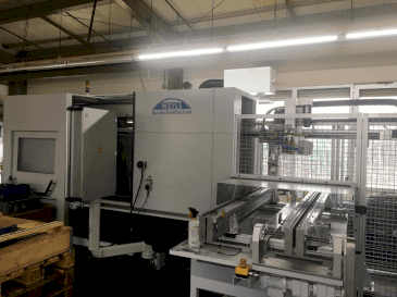 WEISS Rundschleiftechnik K52 Mašinos vaizdas iš priekio