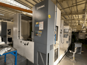 Okuma MA 600 HB Mašinos vaizdas iš priekio