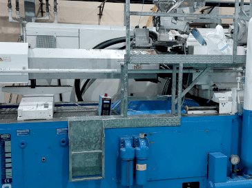 Netstal S 6000-5500E Mašinos vaizdas iš priekio