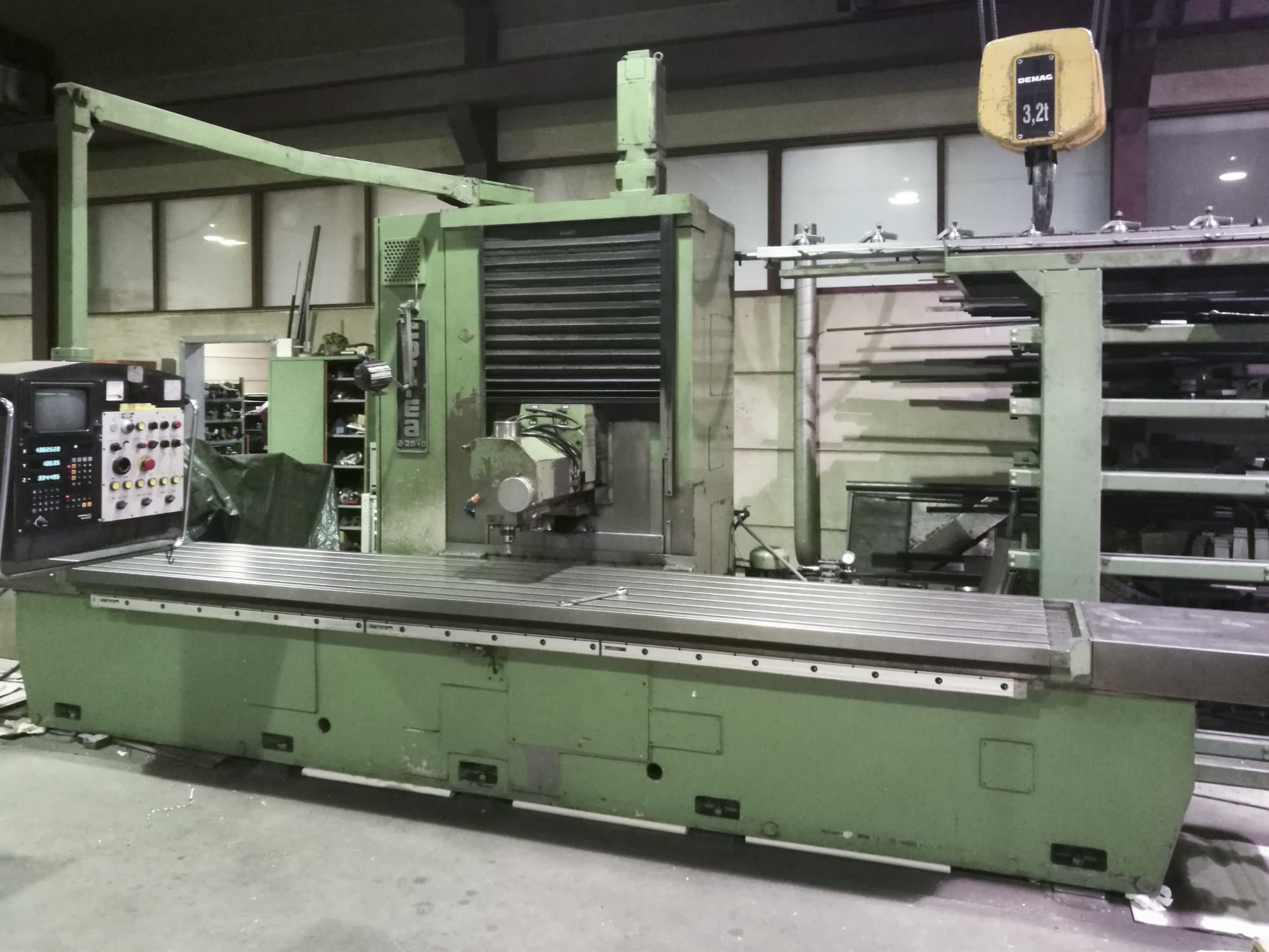 Correa A-20/40 Mašinos dešinės pusės vaizdas