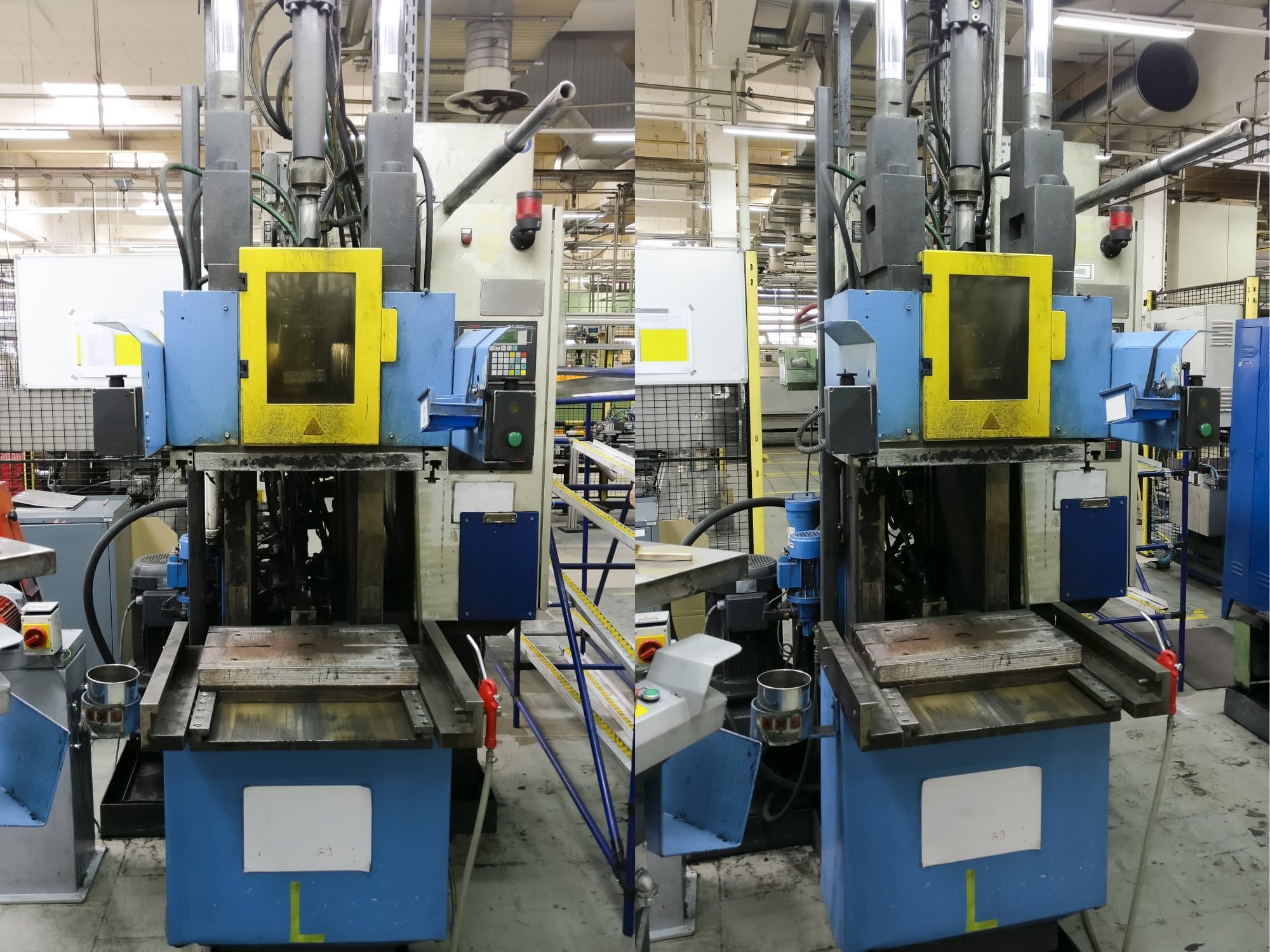 Kloeckner Desma 956.050 Mašinos vaizdas iš priekio