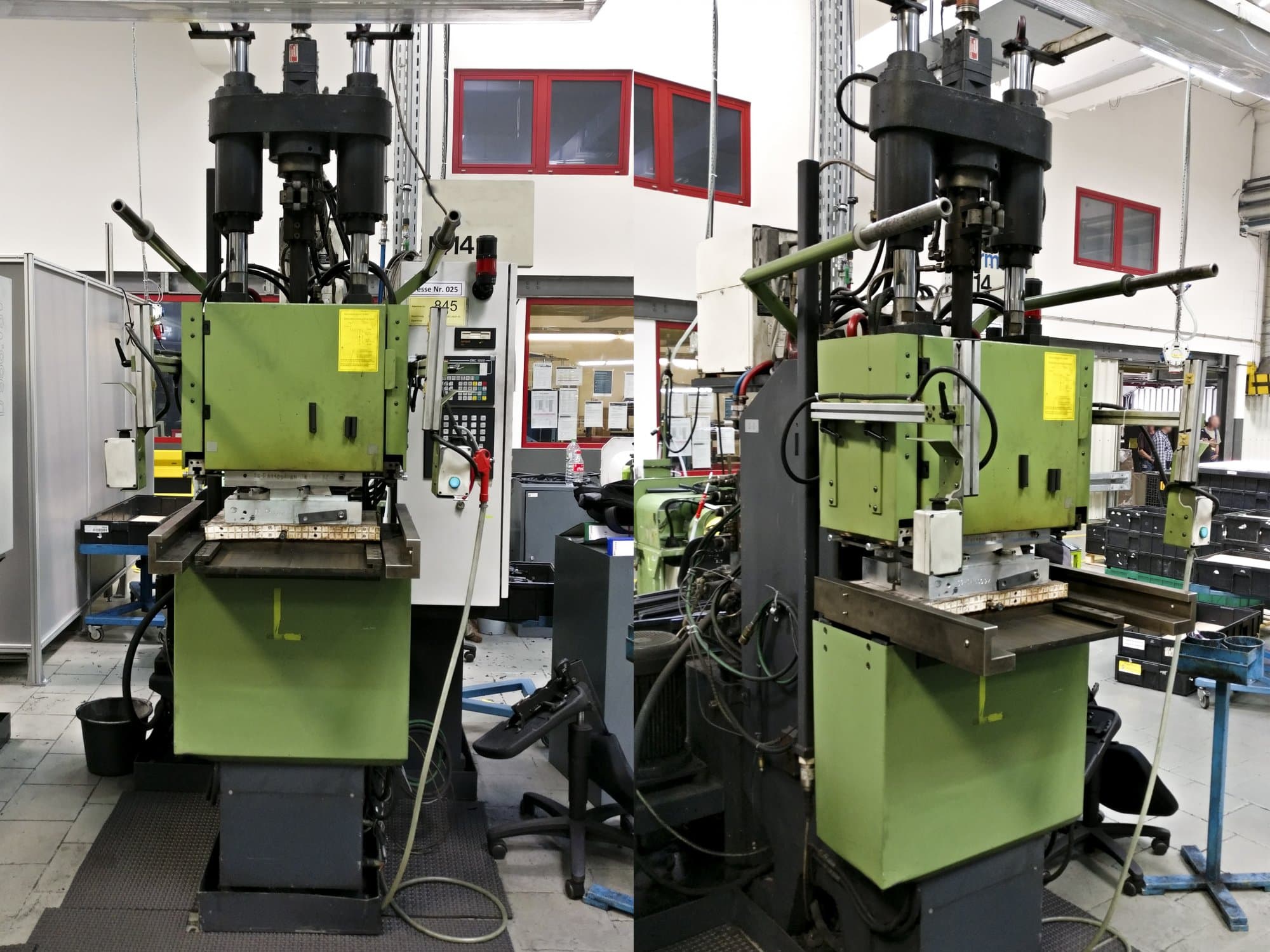 Kloeckner Desma 956.050 Mašinos vaizdas iš priekio