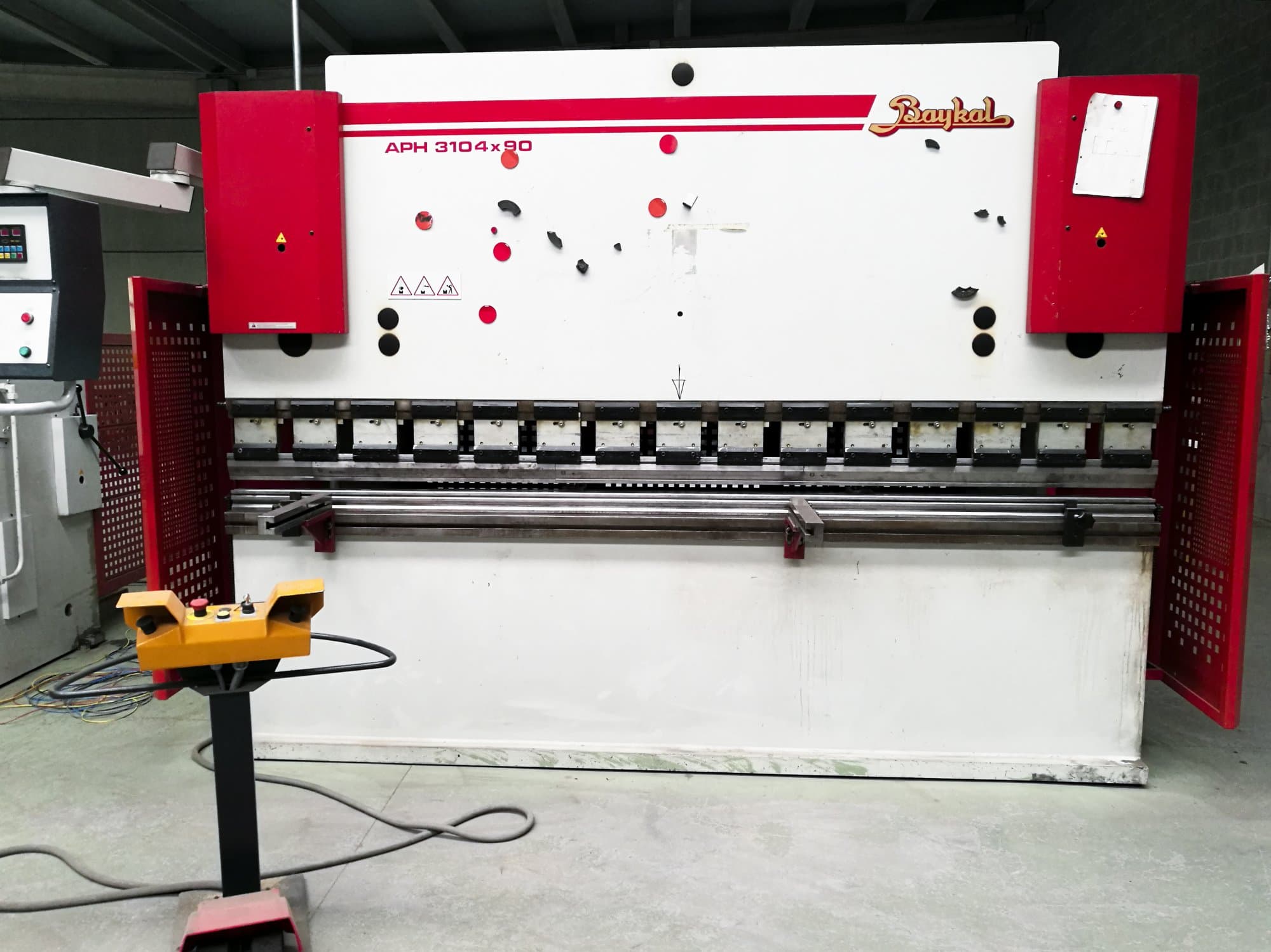 Baykal APH 3104x90 Mašinos vaizdas iš priekio