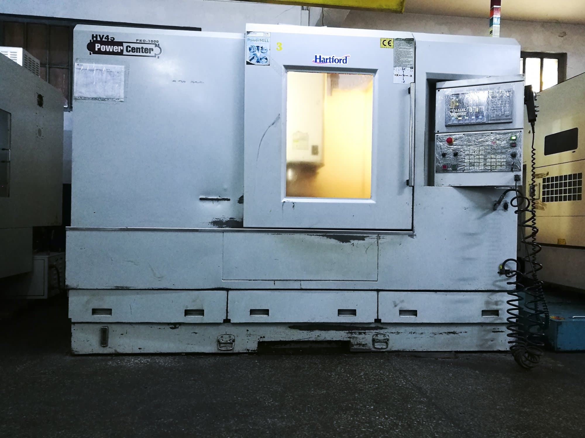 Hartford PRO1000S Mašinos darbo patalpa