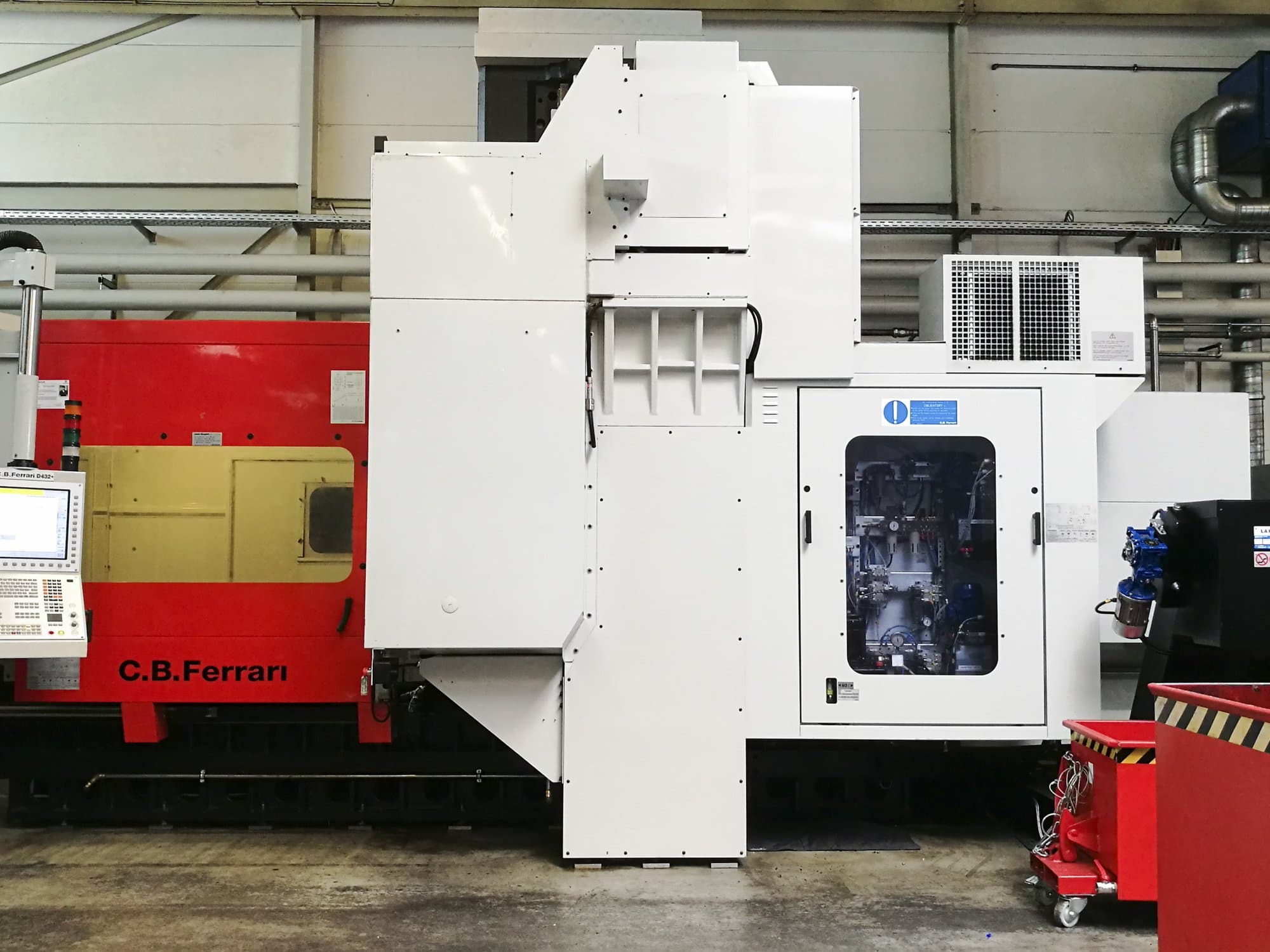 C.B. Ferrari D432 Mašinos vaizdas iš priekio