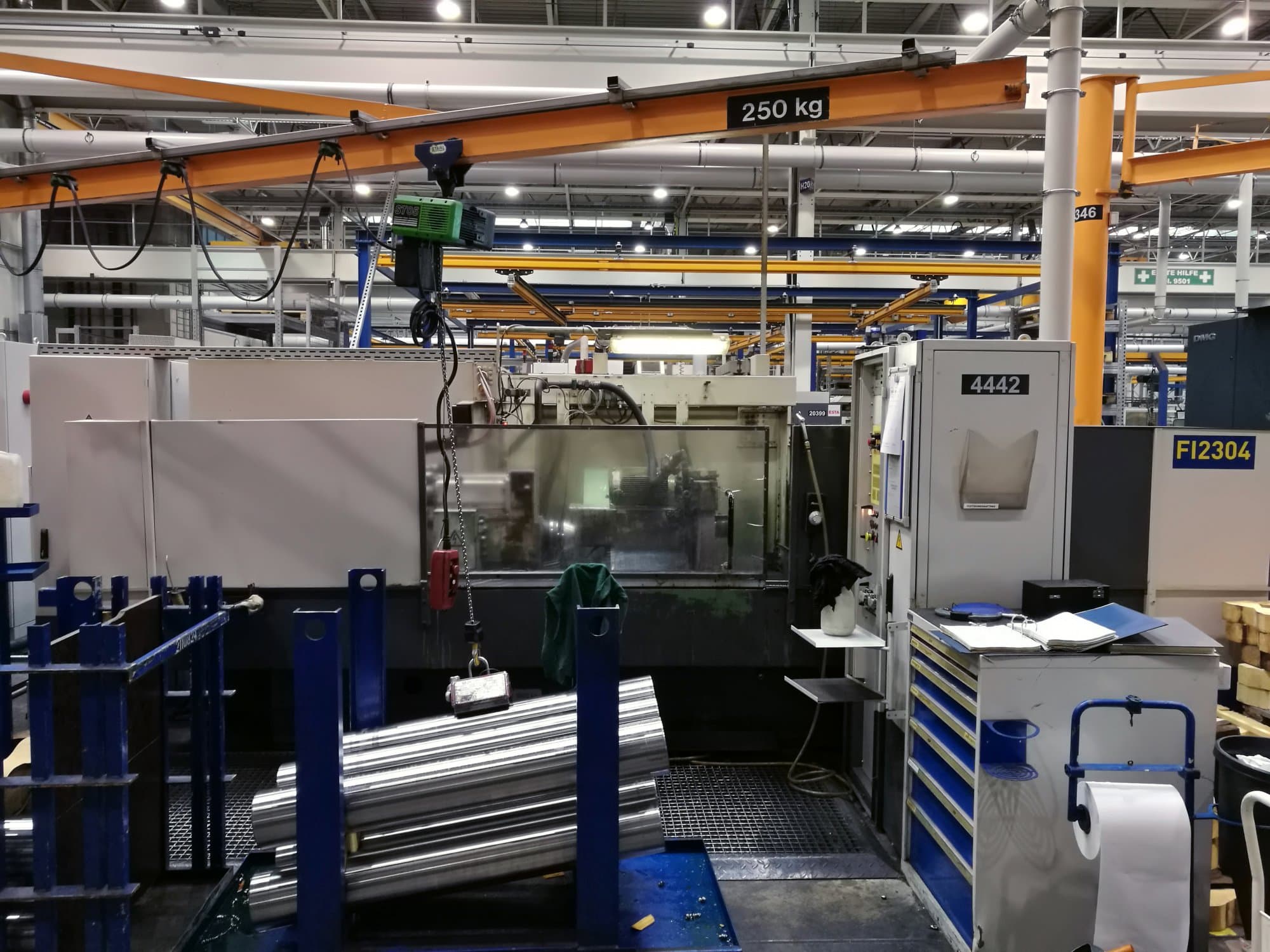 Fortuna FMU43D450/1600N45 Mašinos vaizdas iš priekio