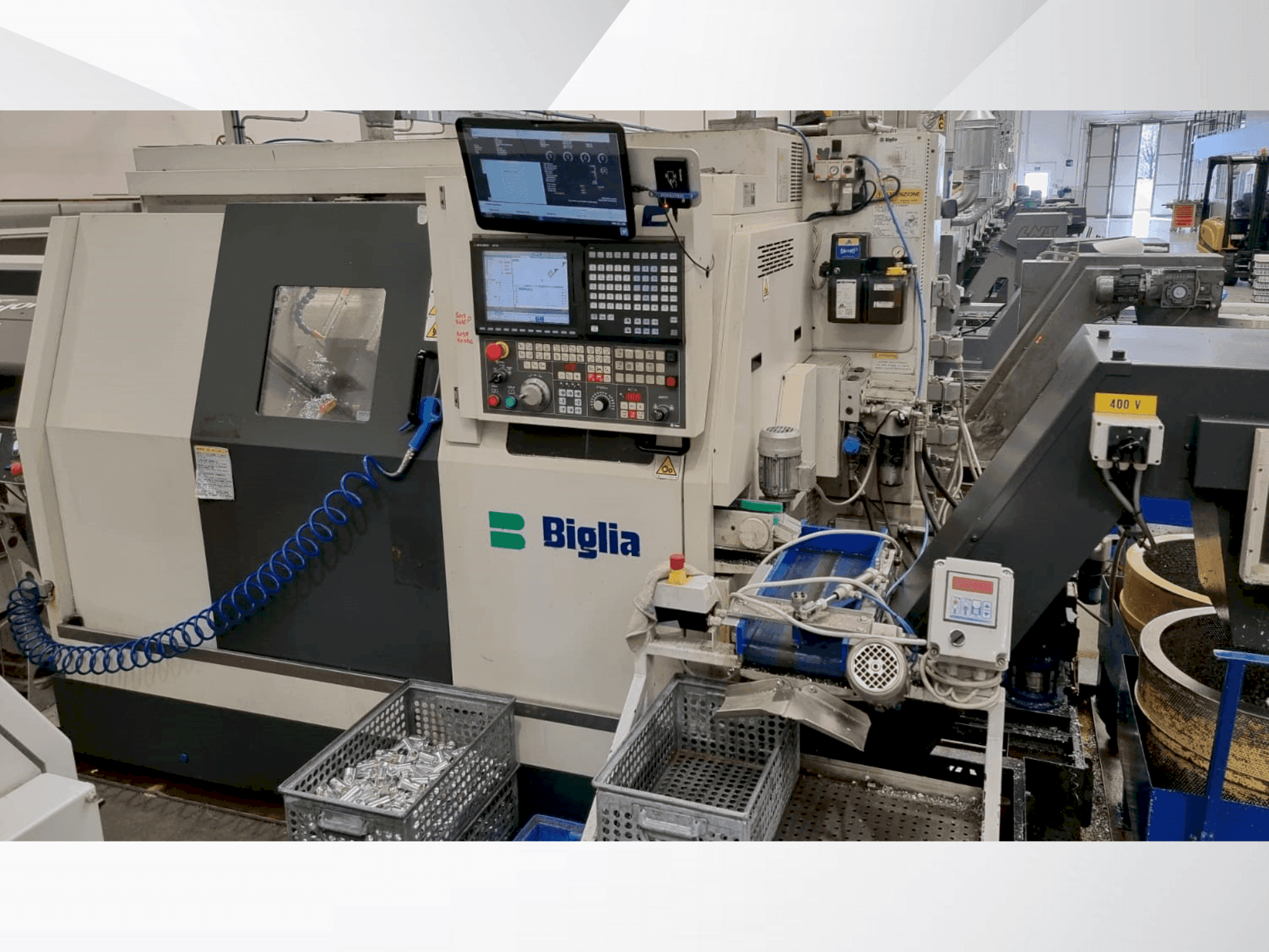 Biglia B436 Y2 Mašinos vaizdas iš priekio