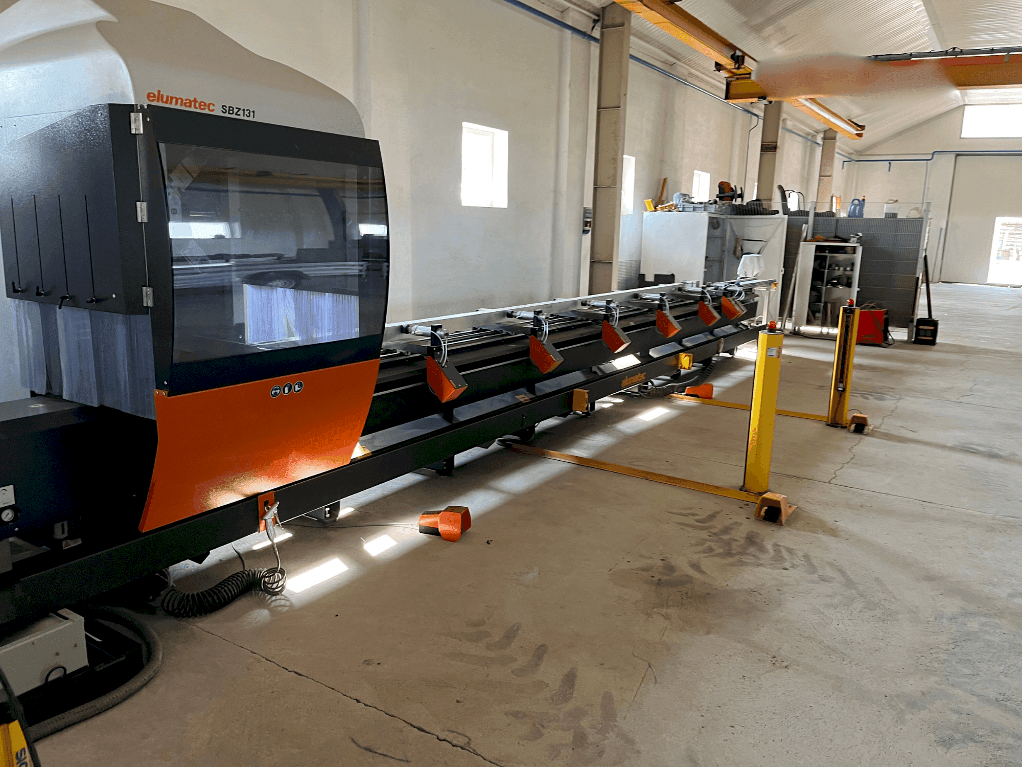 Elumatec SBZ 131 Mašinos vaizdas iš priekio