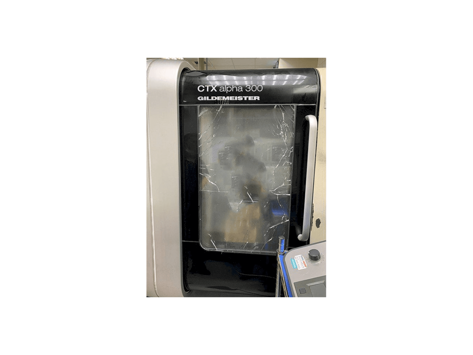 Gildemeister CTX Alpha 300 V4 Mašinos vaizdas iš priekio