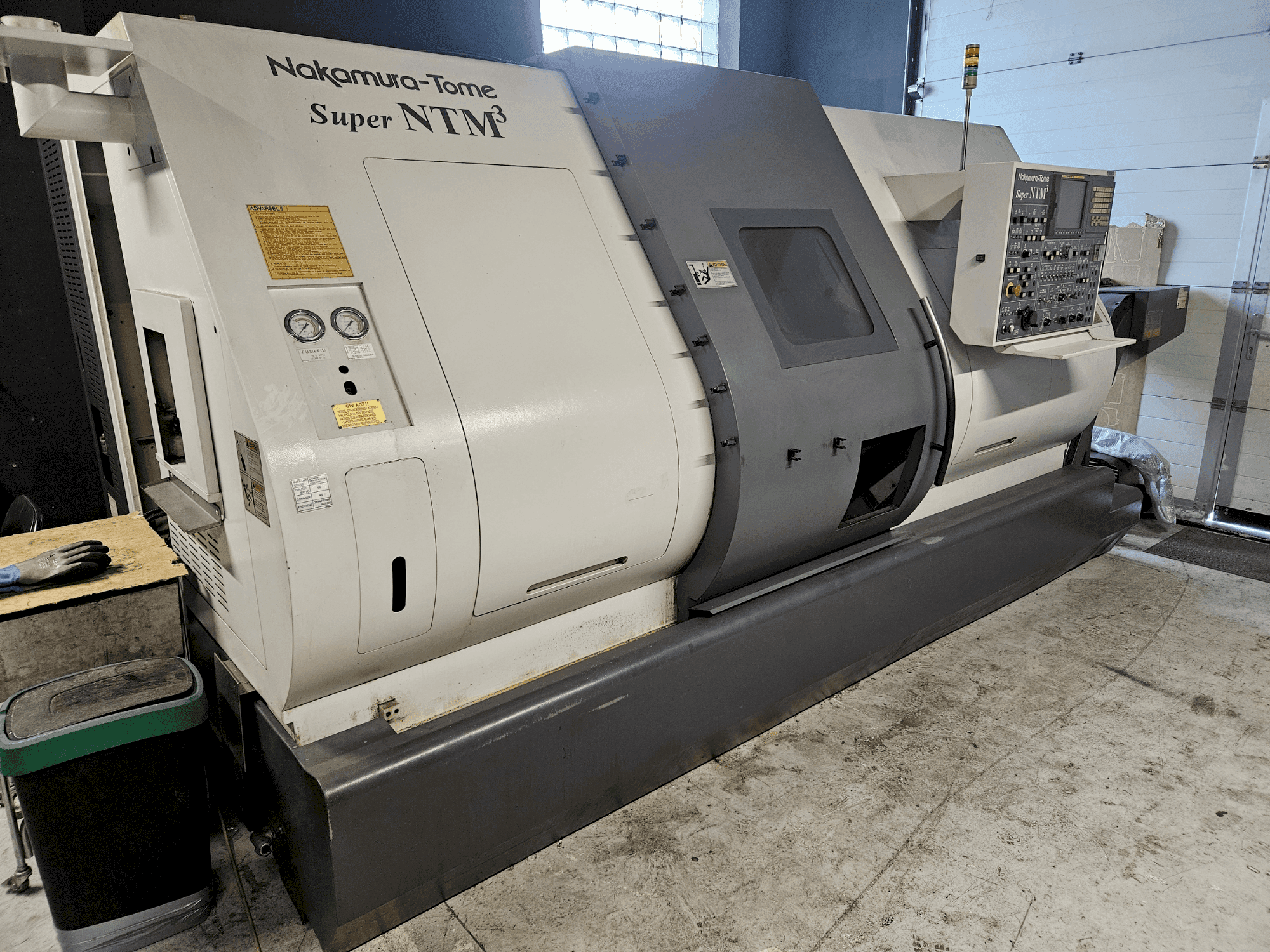 NAKAMURA-TOME Super NTM3 Mašinos vaizdas iš priekio