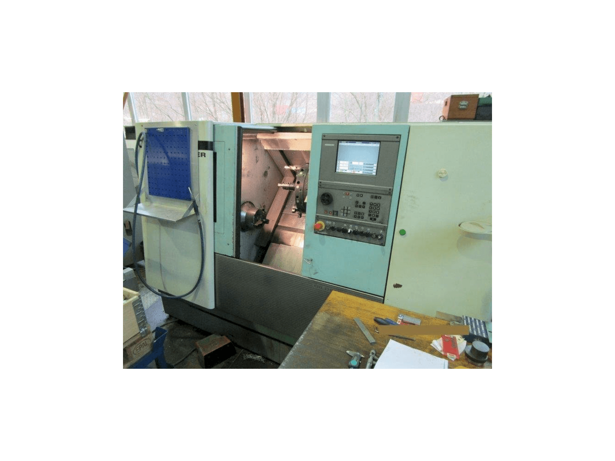 Gildemeister CTX 310 V3 Mašinos vaizdas iš priekio