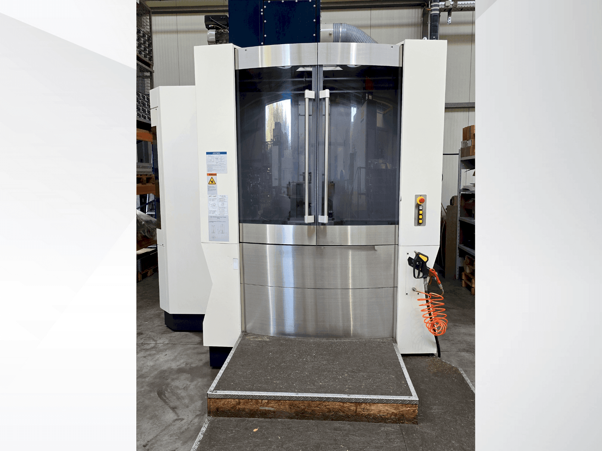 Makino A61nx Mašinos vaizdas iš priekio