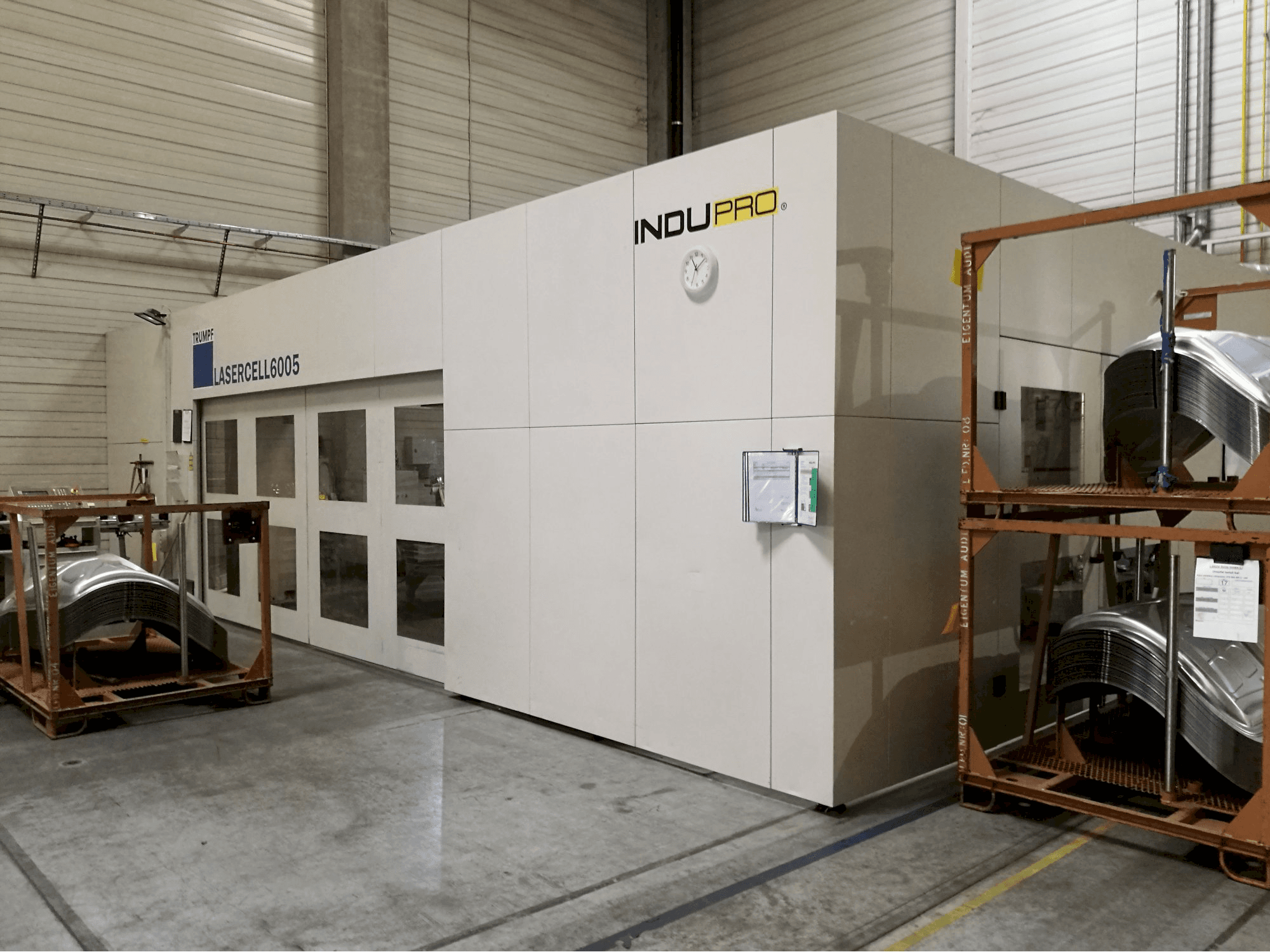 Trumpf Lasercell 6005 Mašinos dešinės pusės vaizdas