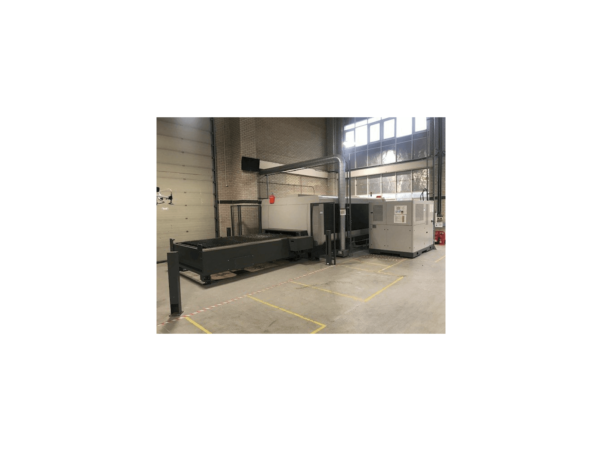 Bystronic BySprint Fiber 3015 Mašinos vaizdas iš priekio