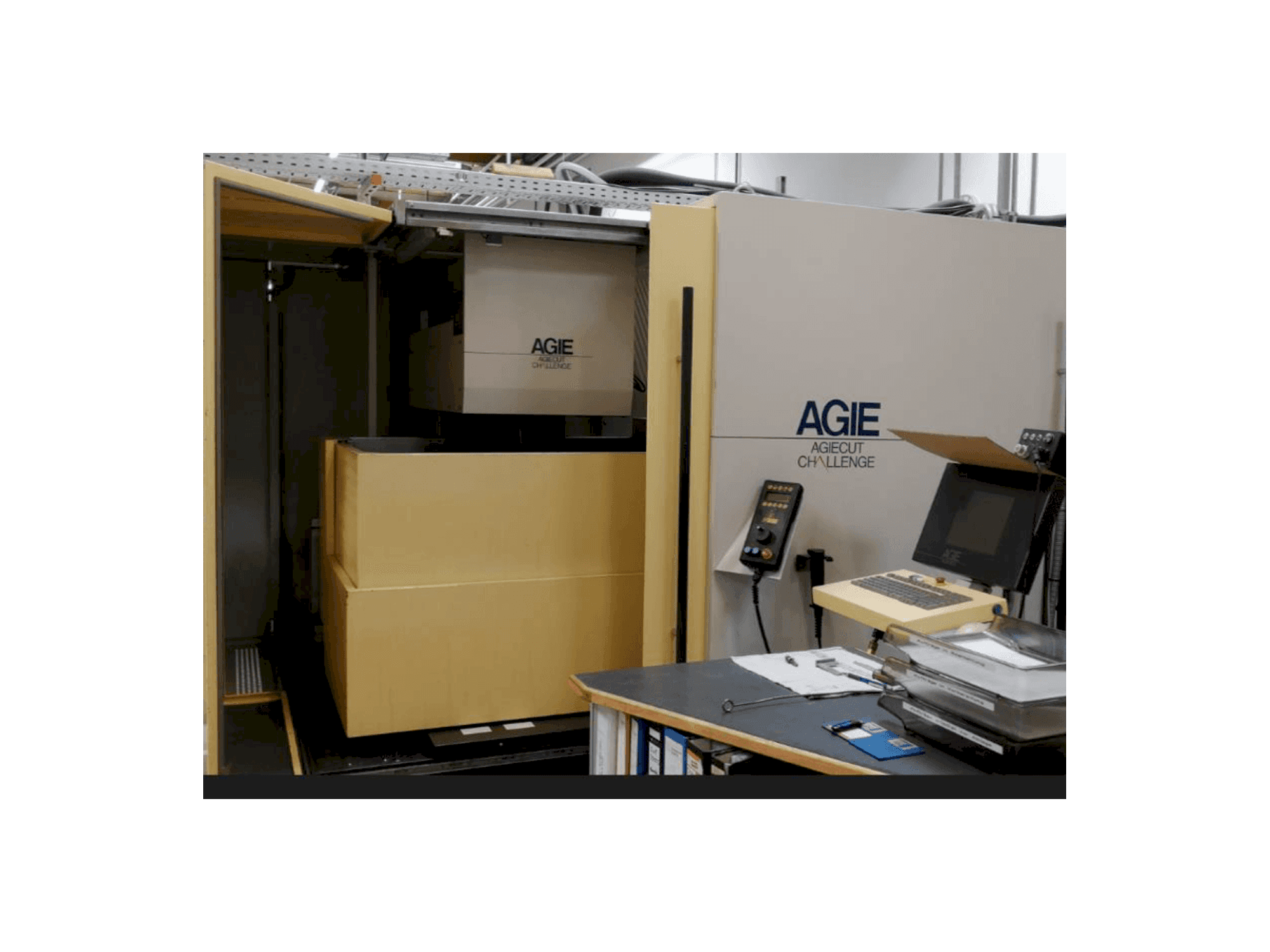 AGIE AGIECUT CHALLENGE 3 Mašinos vaizdas iš priekio